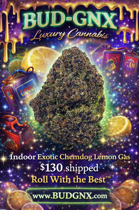 INDOOR EXOTIC Chemdog Lemon Gas 🍋⛽