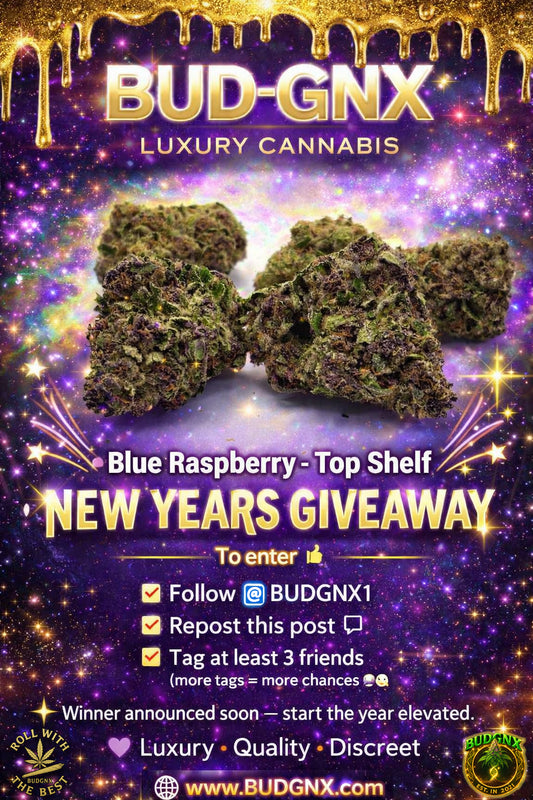 🎉 New Year’s Giveaway – Blue Raspberry Top Shelf (1oz)